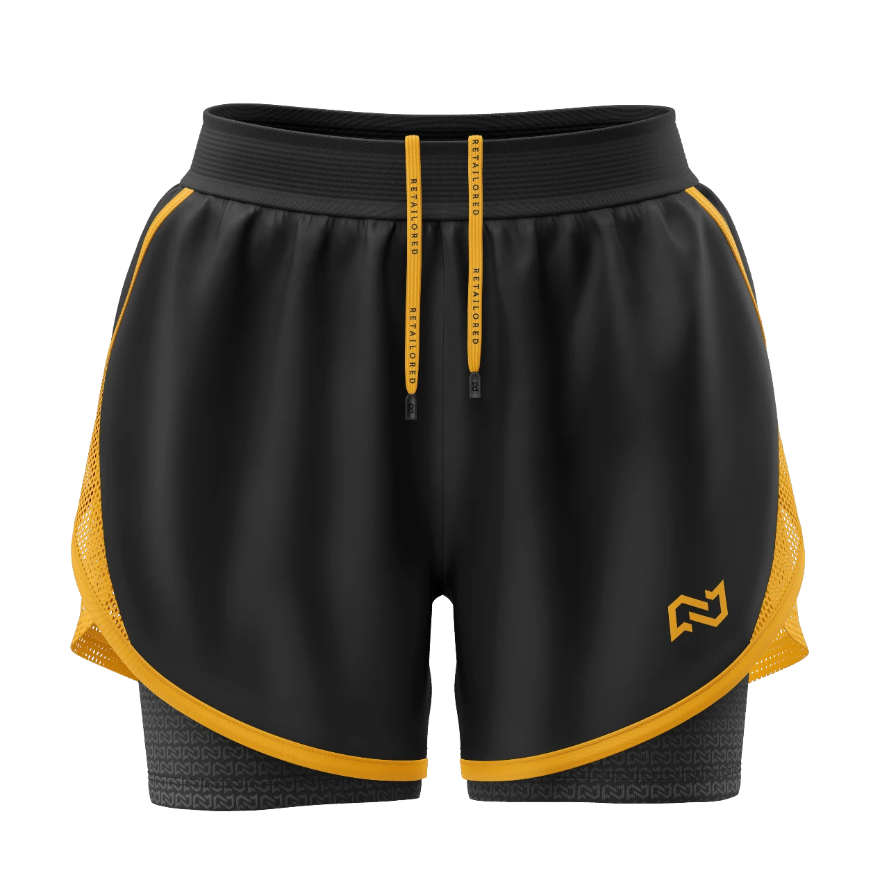 Double Layer Sport Shorts - Image 3